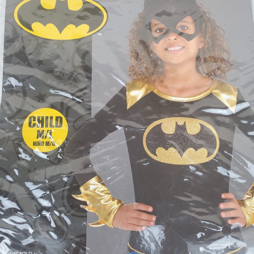 Bat Girl Top Long Sleeve Size M L